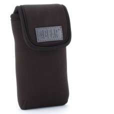 USA GEAR FlexARMOR D50 Neoprene Device Case with Carabiner Clip & Belt Loop - Black