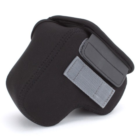 USA Gear Lightweight Micro Four Thirds Conforming Camera Case Kit for Fujifilm - Black