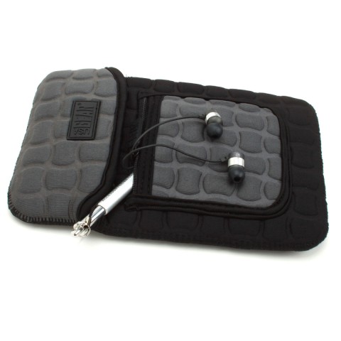 USA Gear 7 inch Tablet Sleeve  Compatible with 7 inch Tablet eReader - Black