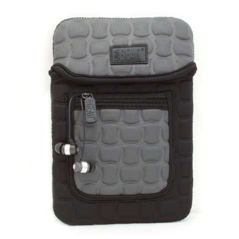 USA Gear 7 inch Tablet Sleeve  Compatible with 7 inch Tablet eReader - Black