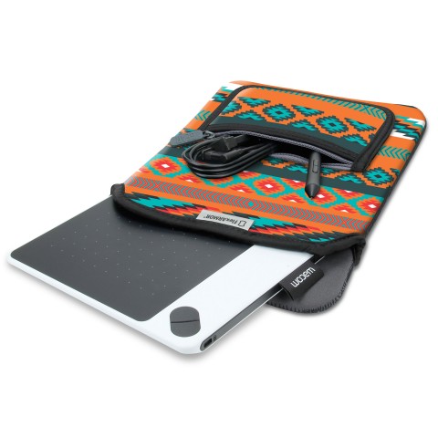 USA GEAR Neoprene Tablet Sleeve with Handle & Accessory Pocket - Southwest - Southwest