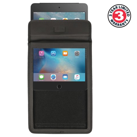 USA Gear FlexARMOR X Tablet Case with Open Front Design & Adjustable Strap - Black