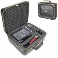 USA GEAR Barber Case - Compatible with Oster Clippers / T-Finisher - Case Only - Black