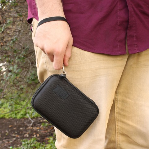 Protective Hard Shell Carrying Case - Black
