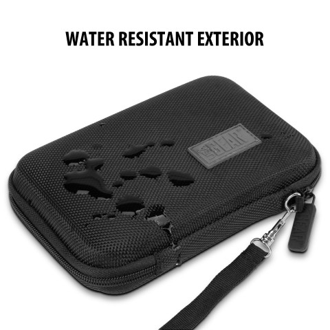 Hard Shell Carrying Case with Wrist Strap for Portable Wi-Fi Mobile Hotspots - Black