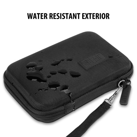 Protective Hard Shell Carrying Case - Black
