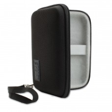 Hard Shell Electronics Case for Hard Drives, iPods, Portable Wi-Fi, Cables, etc. - Black