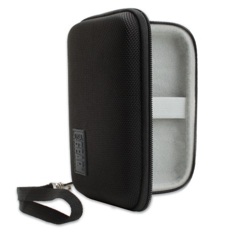 USA GEAR Portable Muscle Stimulators Case - Water Resistant Exterior - Black
