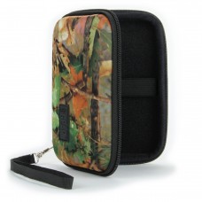 USA Gear Hard Shell Digital Voice Recorder Carrying Case - Camo Woods