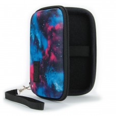 Hard Shell Electronics Case for Hard Drives, iPods, Portable Wi-Fi, Cables, etc. - Galaxy