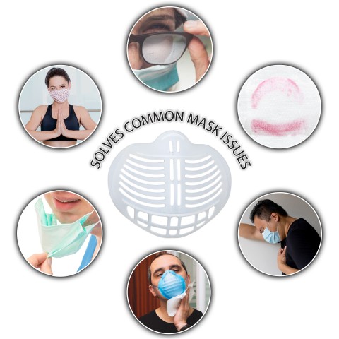 Reusable Fashion Face Mask Kit-2 Pack Washable Cloth Fabric Masks (Geometric) - Geometric