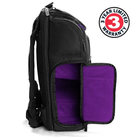 USA GEAR Bag for CPAP - CPAP Backpack Compatible with XT Fit, AirSense 10 / 11 - Purple