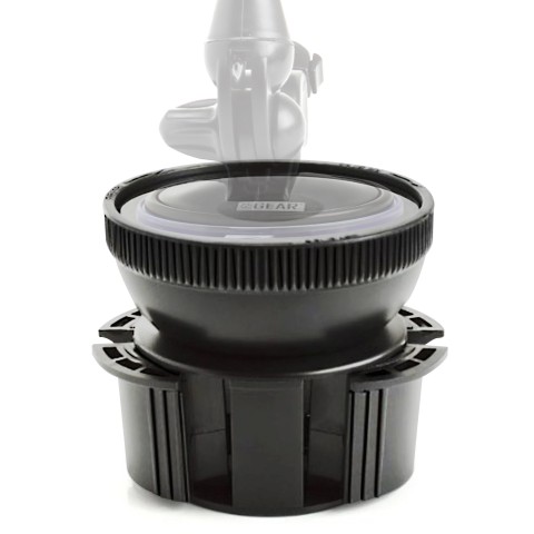 USA Gear Universal Adjustable Vehicle Cup Holder Adapter w/Suction